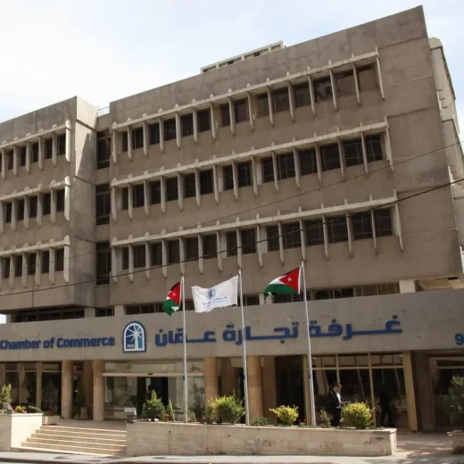 تصميم مكاتب غرفة تجارة عمان | تنفيذ المكاتب والباركية