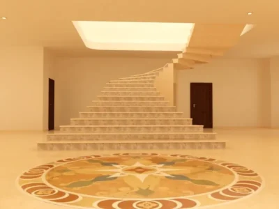 مشروع تصميم ديوان الخريسات الذي نفذته شركة أيوب استيتية العالمية يشمل تنفيذ التصميم الداخلي والأسقف والجدران والإضاءة والديكور بأسلوب فاخر.