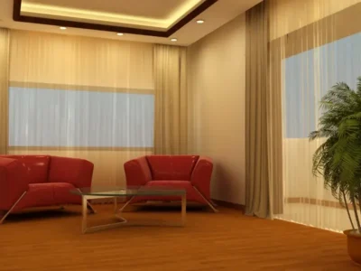 مشروع تصميم ديوان الخريسات الذي نفذته شركة أيوب استيتية العالمية يشمل تنفيذ التصميم الداخلي والأسقف والجدران والإضاءة والديكور بأسلوب فاخر.