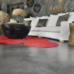 الأرضيات الاسمنتية غير ملبسة - Uncoated cement floors