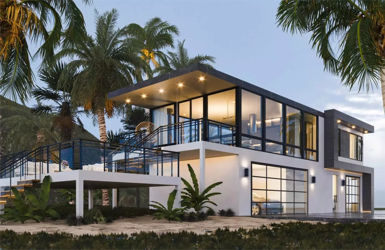 كيف تختار ديكور فيلا مودرن choose-modern-villa-design ديكور فيلا مودرن