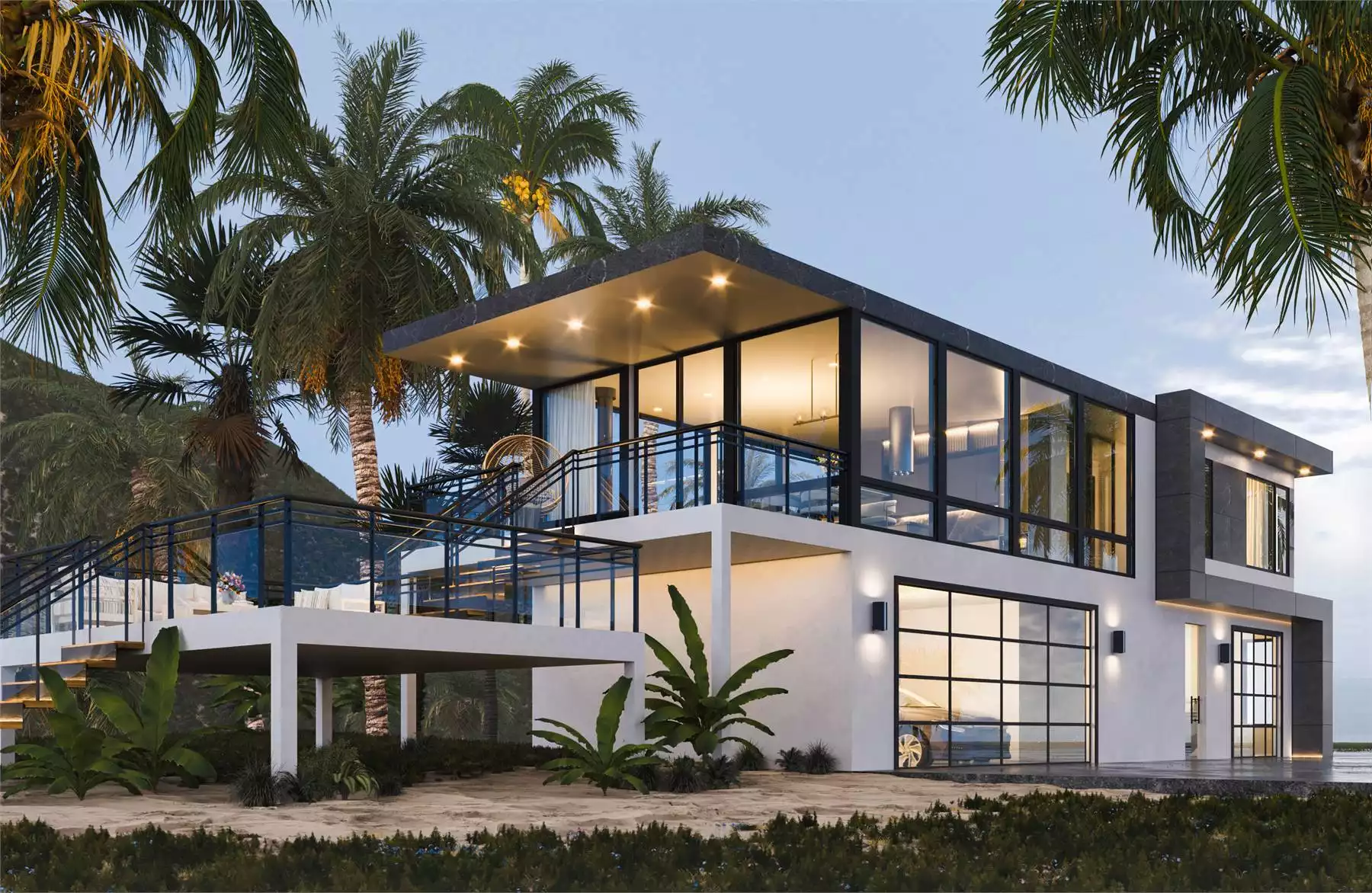 كيف تختار ديكور فيلا مودرن choose-modern-villa-design ديكور فيلا مودرن