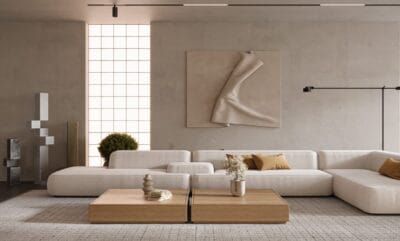 ديكور منازل عمان حديث بتصميم مودرن لغرفة معيشة فاخرة