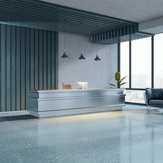 تصميم مكاتب شركات في عمان مكتب حديث لشركة تجارية