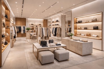 تصميم محلات في عمان متجر حديث بتصميم داخلي احترافي