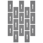 • نمط متدرج