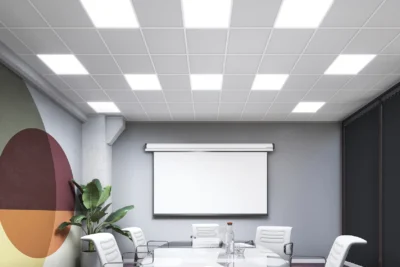 اسقف amf الأردن في مكتب حديث بنظام سقف معلق احترافي