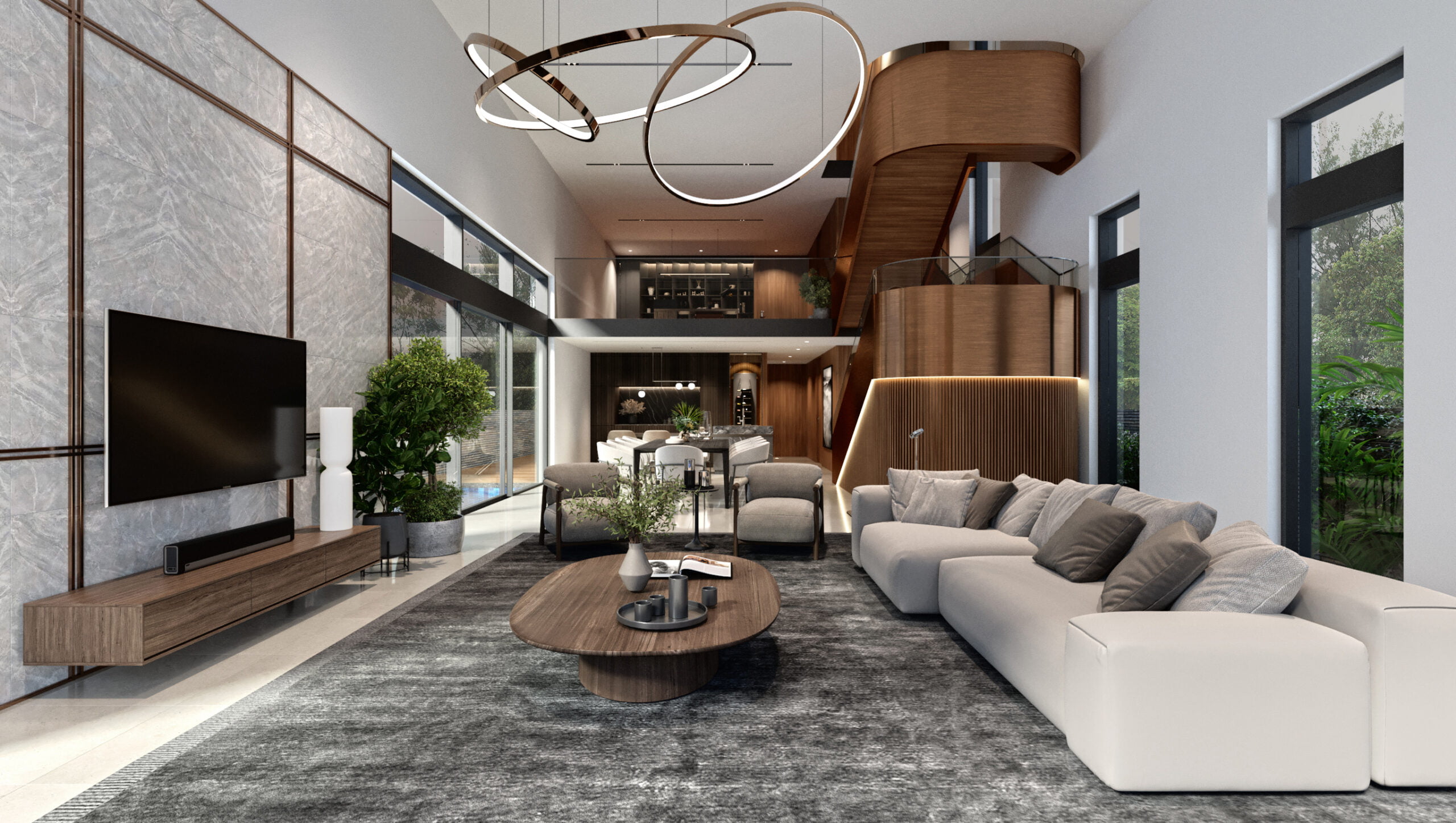 أفضل شركة تصميم داخلي في الأردن - تصميم عصري فاخر