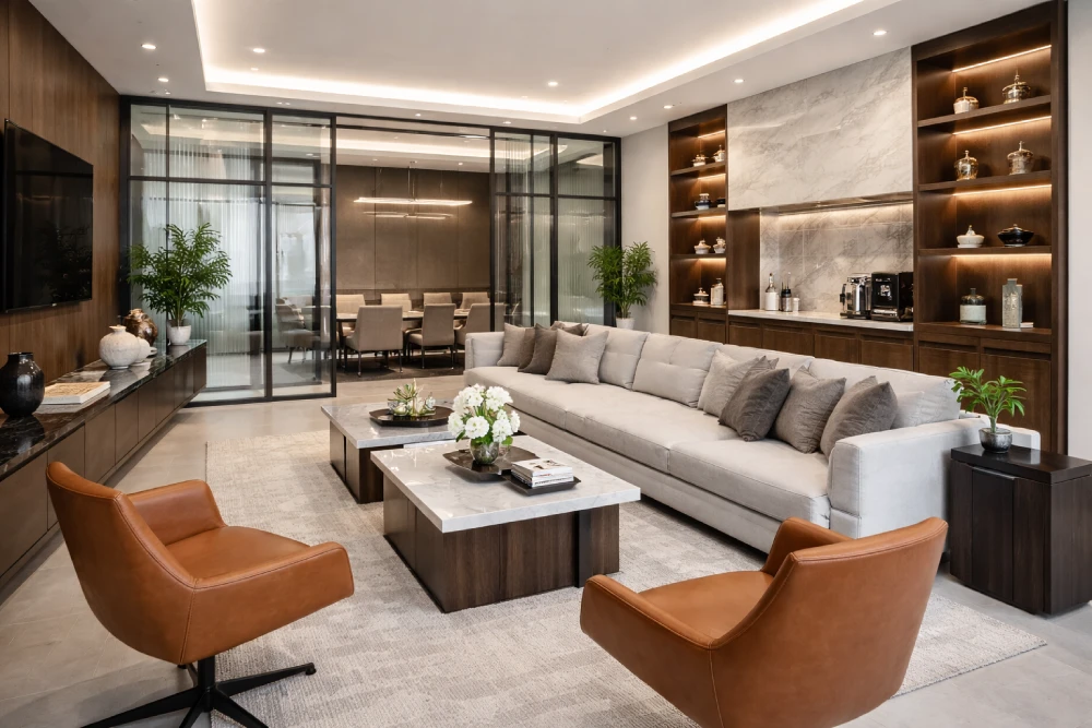 دهانات مكاتب ومساحات عمل احترافية بتصميم داخلي عصري في الأردن