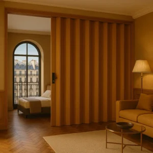 تفصيل وتركيب ابواب الاكورديون الاردن