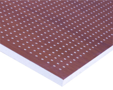 Acoustical Perforated gypsum Ceiling Tiles