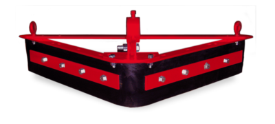 Hinged v-plow™ asg