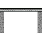 Kauçuk Çelik Dilatasyon Profili 250X300 mm AKS