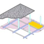 Perforated Ceiling Acoustic Ceiling System