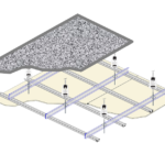 Resilient Ceiling Acoustic Ceiling System
