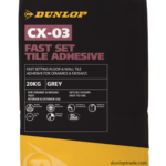 CX-03 Fast Set Tile Adhesive Dunlop