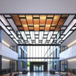 Ceilings Plus® Design Solutions - Beamz™ Interconnected Baffles and Pods