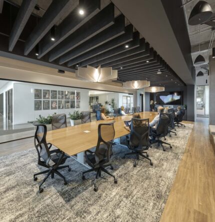 Ceilings Plus® Design Solutions - Colortex™ Barz® PET Baffles