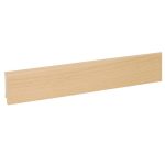 Wood decorative skirting (Clipstar) - BEECH