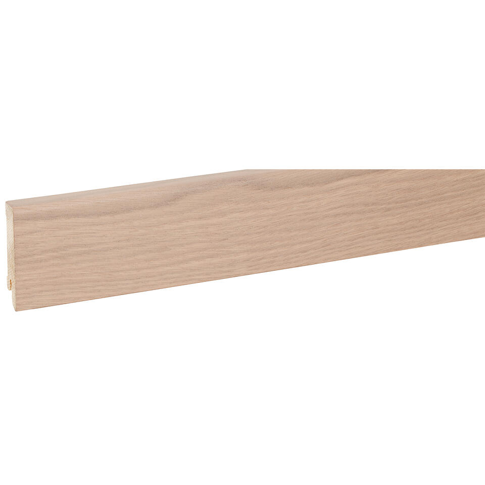 Th_8791790_001.Jpg wood decorative skirting (clipstar) - oak soft white - الصورة 1