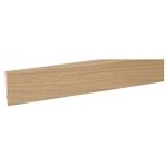 Wood decorative skirting (Clipstar) - OAK BLONDE