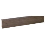 Wood decorative skirting (Clipstar) - OAK OLD BROWN