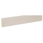 Wood decorative skirting (Clipstar) - OAK WHITE LIGHT