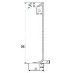 2 In 1 Cove Formers & Capping - PAD 8 - White