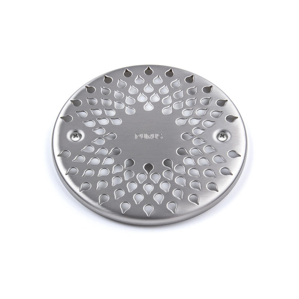 Th_Acc_Wetroom_Grating_26650001_001.Jpg round shape gratings - grating inox drop 150 - الصورة 1