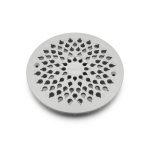 Round Shape gratings - Gattring PVC drop 150-Grey
