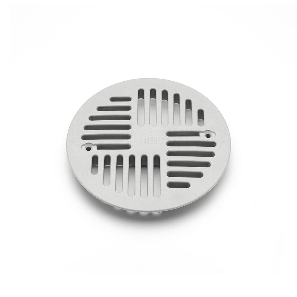 Th_Acc_Wetroom_Grating_26659003_001.Jpg round shape gratings - pvc grating hole 130-art deco-grey - الصورة 1