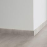 Decorative set-on skirtings for LVT - Beton LIGHT GREY