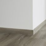 Decorative set-on skirtings for LVT - Galloway Oak GREY BROWN