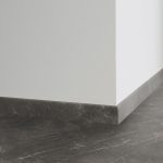 Decorative set-on skirtings for LVT - Marble BLACK