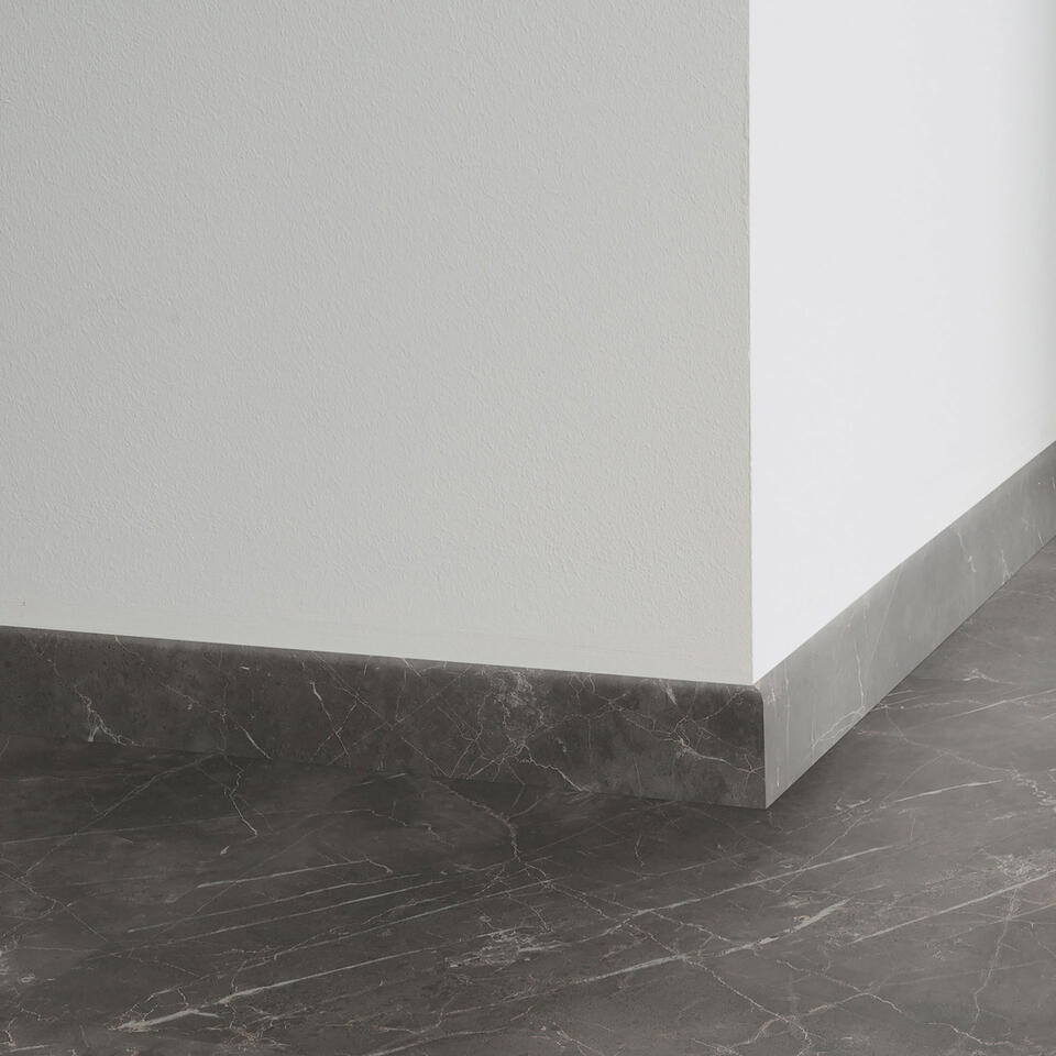 Th_Lvt_Skirting_Marble_Black.jpg decorative set-on skirtings for lvt - marble black - الصورة 1