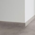 Decorative set-on skirtings for LVT - Metal Plate SAND