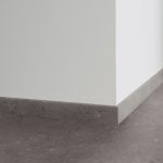 Decorative set-on skirtings for LVT - Modern Terrazzo BLACK