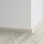Decorative set-on skirtings for LVT - Patchwork WHITE
