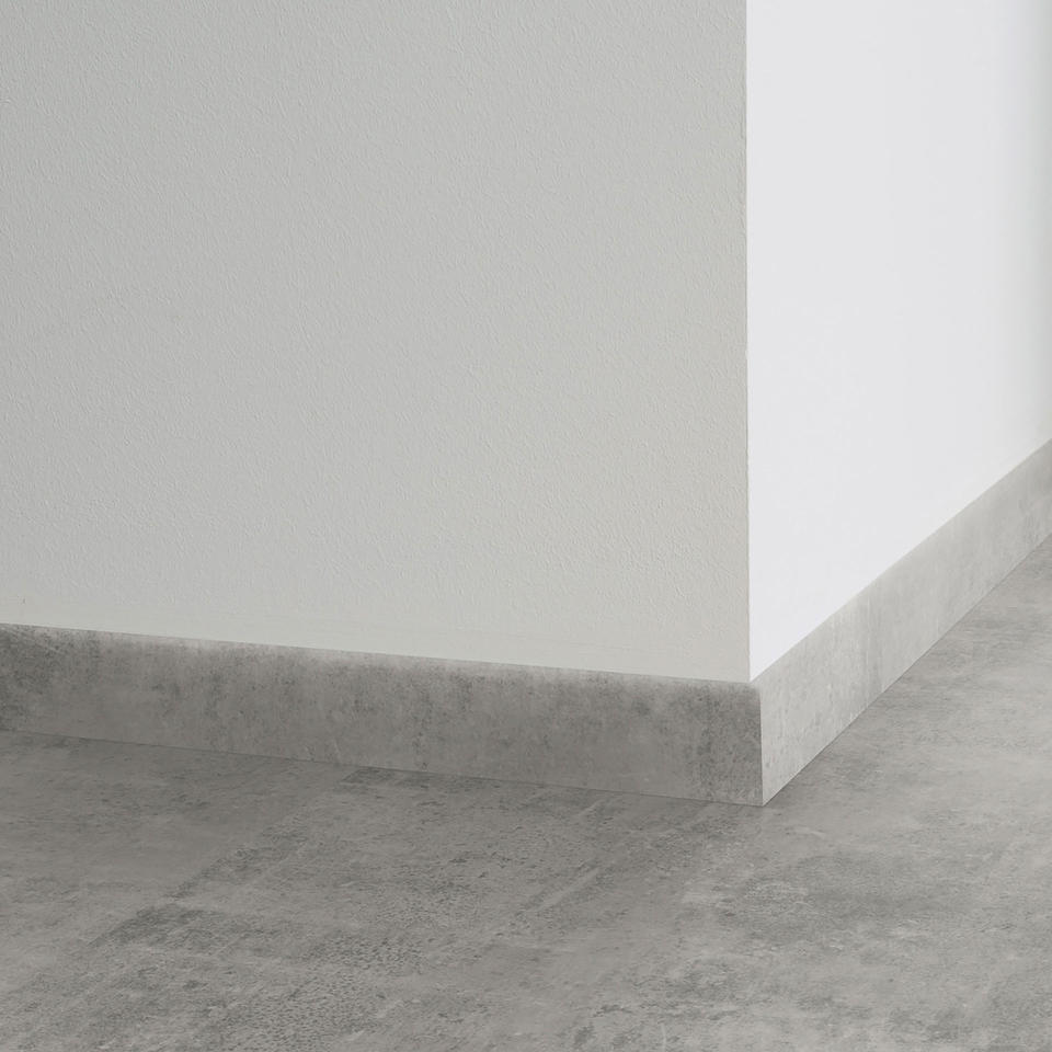 Th_Lvt_Skirting_Patina_Concrete_Medium_Grey.jpg decorative set-on skirtings for lvt - patina concrete medium grey - الصورة 1