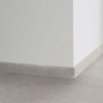 Decorative set-on skirtings for LVT - Polished Concrete INDIUM