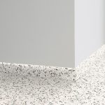 Decorative set-on skirtings for LVT - Terrazzo Classical NERO