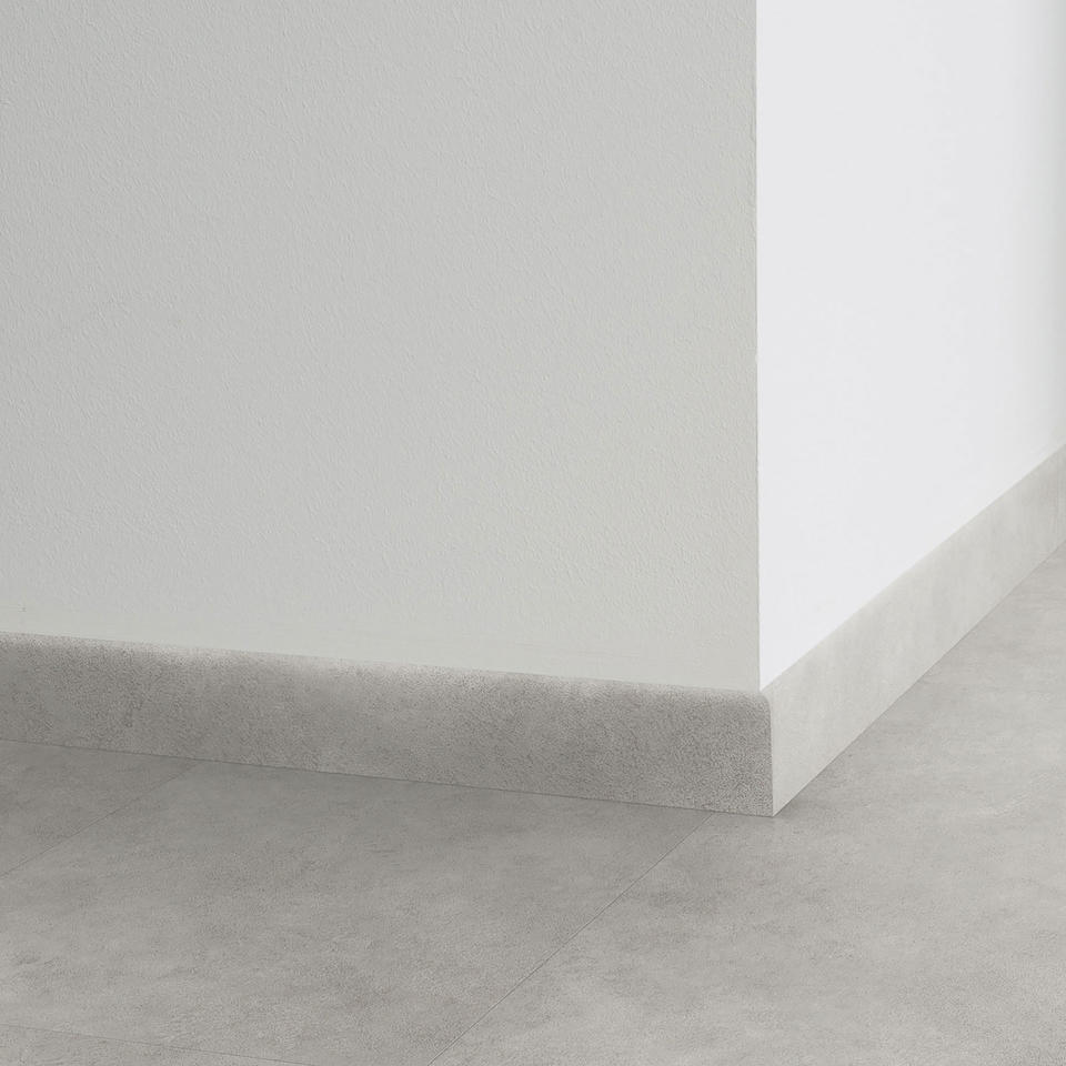 Th_Lvt_Skirting_Timeless_Concrete_Light_Grey.jpg decorative set-on skirtings for lvt - timeless concrete lt grey - الصورة 1