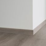 Decorative set-on skirtings for LVT - Vermont Oak MEDIUM GREY