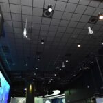Halcyon Black Acoustical Ceiling