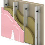 66 dB - Auditoria To Public Area Wall Partition